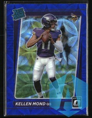 2021 Donruss Optic Blue Scope Prizm #221 Kellen Mond